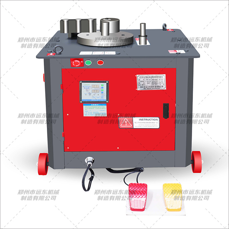 GF32型數控鋼筋彎箍機(圖1) GF32型數控鋼筋彎箍機(圖1)