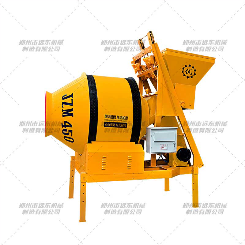 JZM450型全自動(dòng)爬斗攪拌機(圖1) JZM450型全自動(dòng)爬斗攪拌機(圖1)