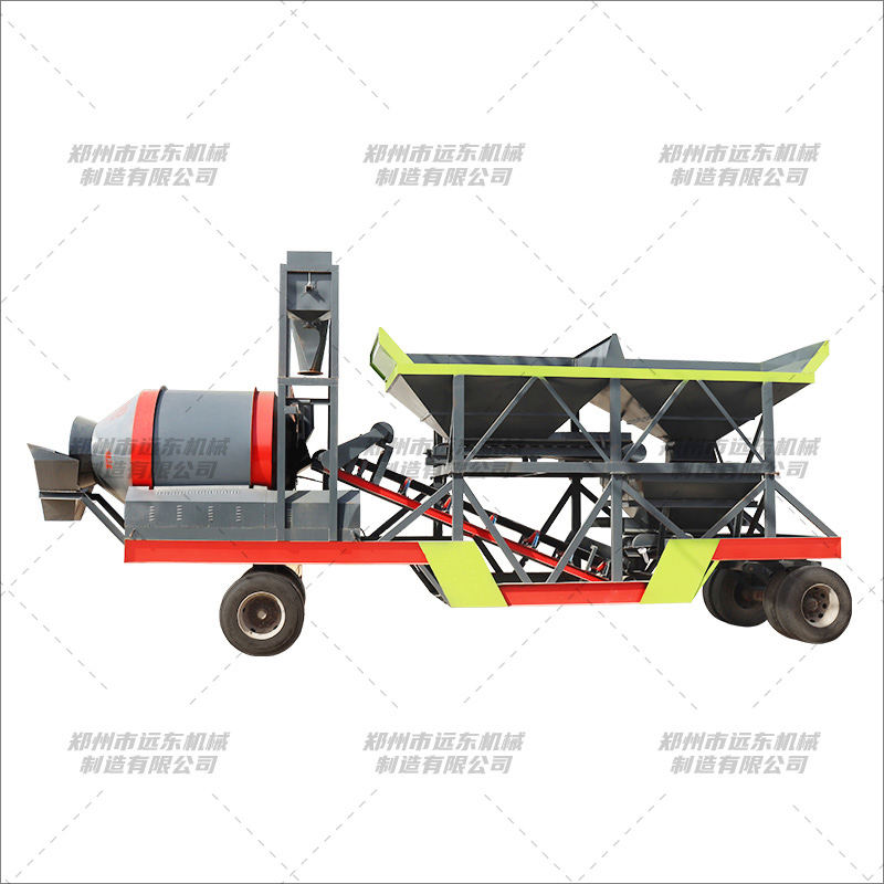 移動(dòng)滾筒攪拌站(圖1) 移動(dòng)滾筒攪拌站(圖1)