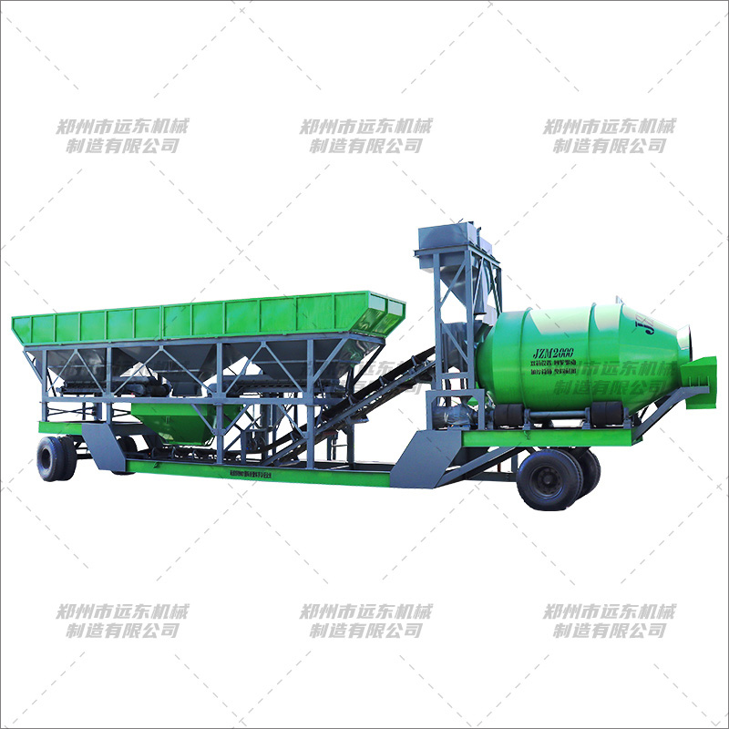 移動(dòng)滾筒攪拌站(圖3) 移動(dòng)滾筒攪拌站(圖3)