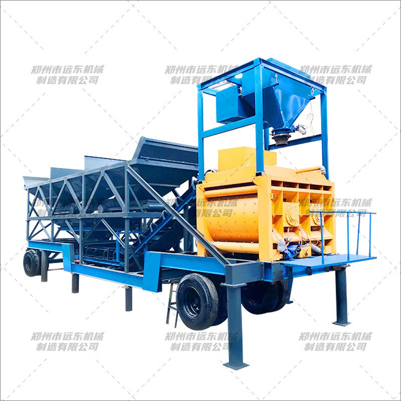 移動(dòng)強制攪拌站(圖4)