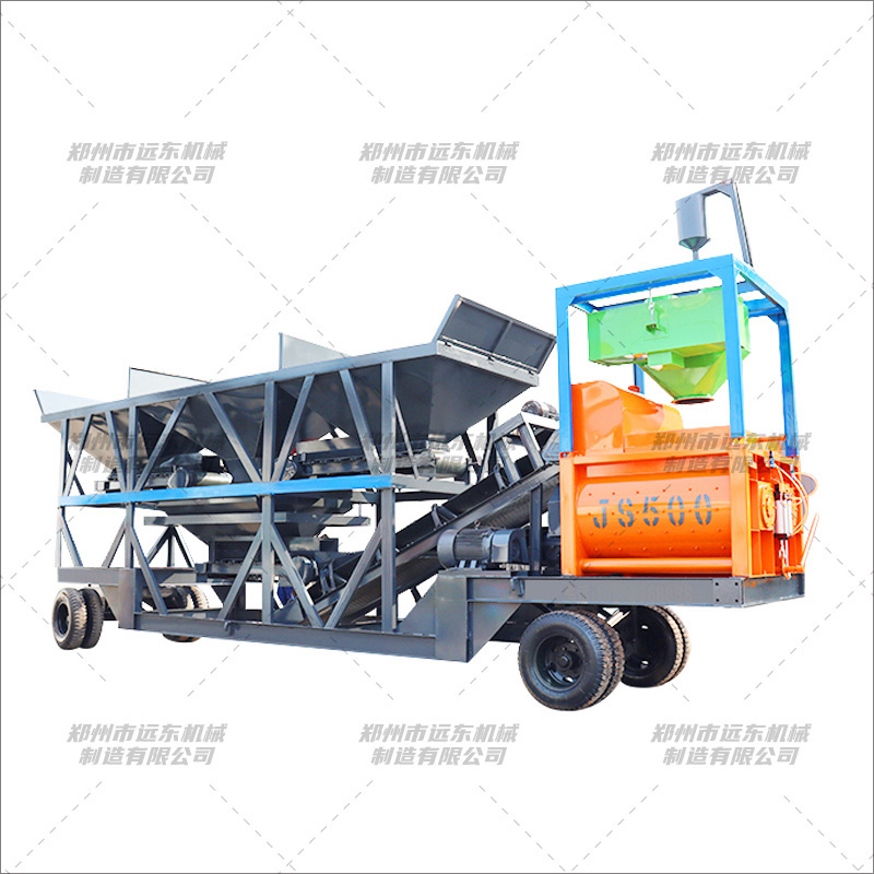 移動(dòng)強制攪拌站(圖1)