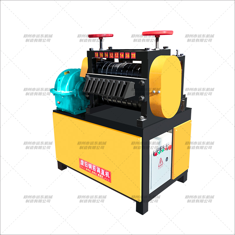 12-18型廢舊鋼筋調直機(圖2) 12-18型廢舊鋼筋調直機(圖2)