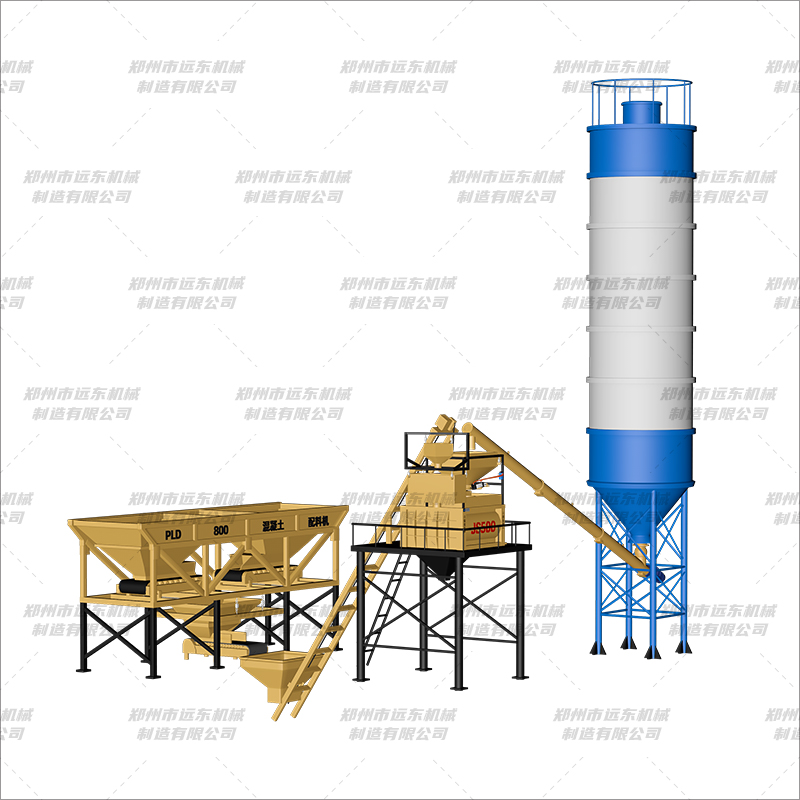 HZS25簡(jiǎn)易站(500+2倉)(圖1) HZS25簡(jiǎn)易站(500+2倉)(圖1)