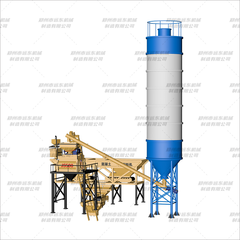 HZS25簡(jiǎn)易站(500+2倉)(圖2) HZS25簡(jiǎn)易站(500+2倉)(圖2)