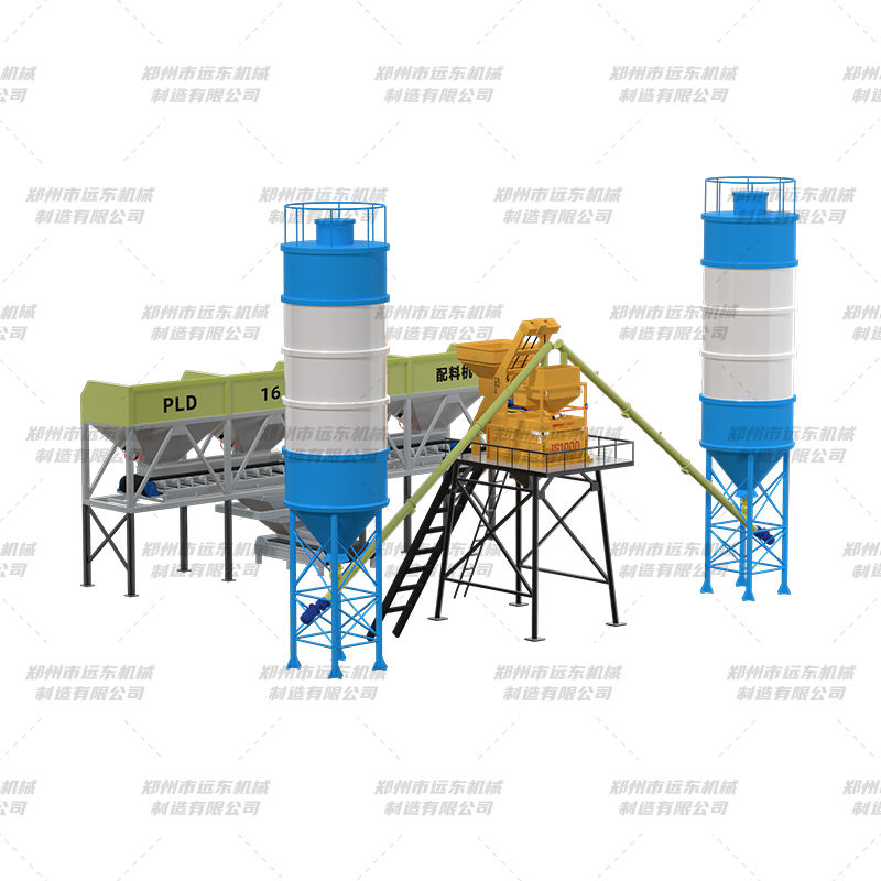 HZS50簡(jiǎn)易站(1000+4倉)(圖3) HZS50簡(jiǎn)易站(1000+4倉)(圖3)