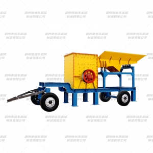 移動(dòng)箱式破碎機